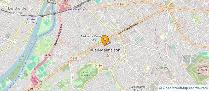 localisation de l'entreprise TROIS FOIS RIEN ( FOLK ) à RUEIL-MALMAISON