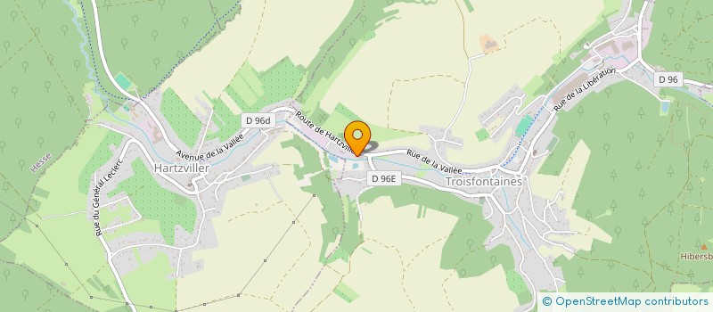 localisation de l'entreprise TROIS FRONTIERES EVENTS  TROISFONTAINES