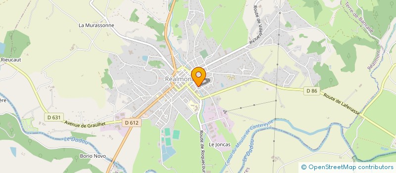 localisation de l'entreprise TROIS GENERATIONS POUR L'ANALYSE DES PRATIQUES PROFESSIONNELLES  REALMONT