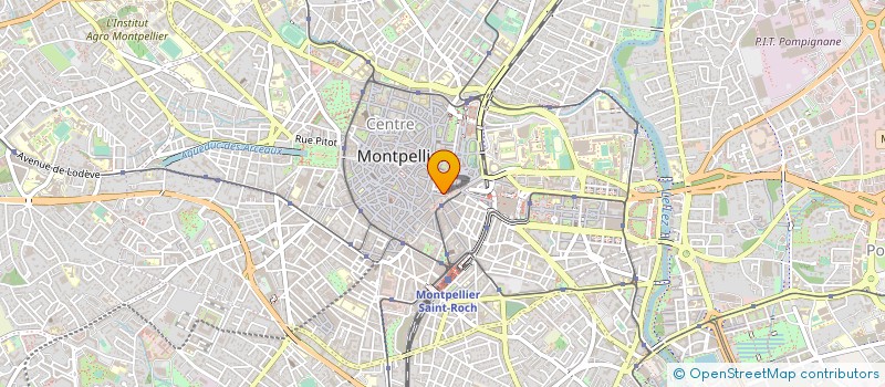 localisation de l'entreprise TROIS GRACES SNC à MONTPELLIER