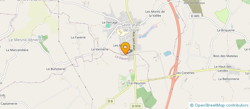 localisation de l'entreprise TROIS GRAINS DE SABLE  SAINT-JEAN-DE-DAYE