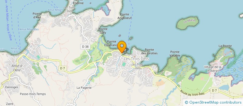 localisation de l'entreprise TROIS ILETS DENTAIRE à LES TROIS-ILETS