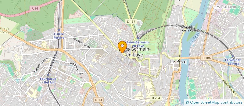 localisation de l'entreprise TROIS JADES  SAINT-GERMAIN-EN-LAYE