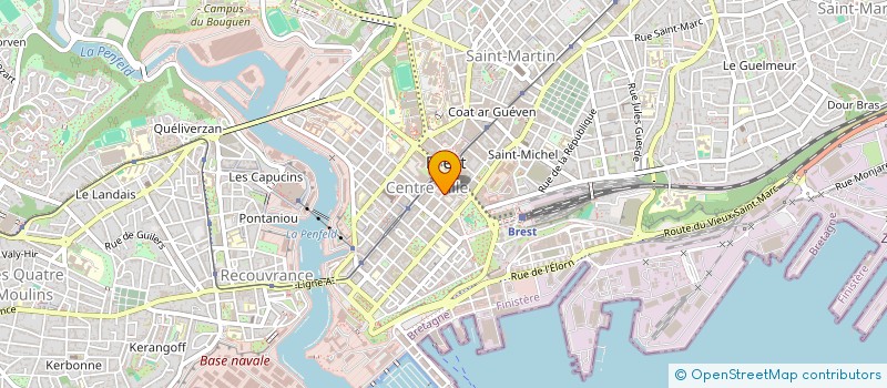 localisation de l'entreprise TROIS LB  BREST