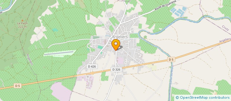 localisation de l'entreprise TROIS LIONS  ARGELIERS