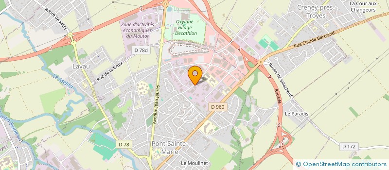 localisation de l'entreprise TROIS MARBRES à PONT-SAINTE-MARIE