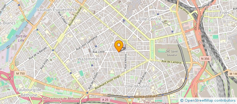 localisation de l'entreprise TROIS-MATS à LILLE