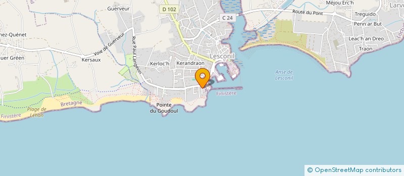 localisation de l'entreprise TROIS MINUTES TRENTE MUSIQUE  PLOBANNALEC-LESCONIL