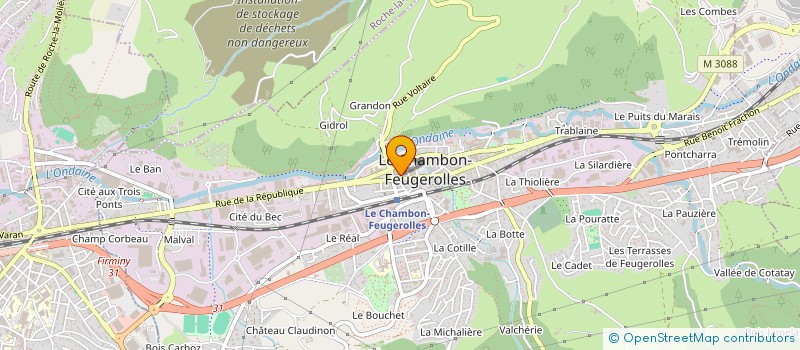 localisation de l'entreprise TROIS PAS POUR SELIM à LE CHAMBON-FEUGEROLLES