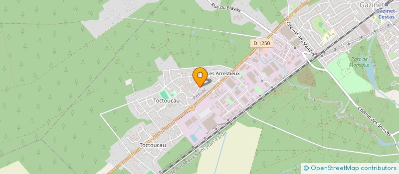 localisation de l'entreprise TROIS PETITES NOTES DE MUSIQUE à PESSAC