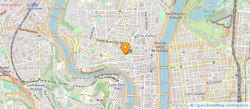 localisation de l'entreprise TROIS PETITS POINTS PRODUCTION à LYON