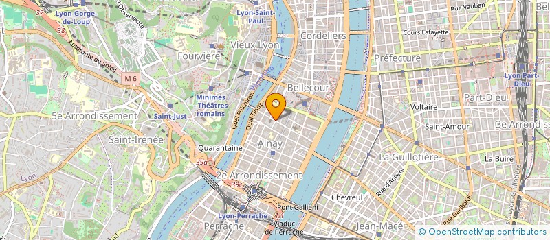 localisation de l'entreprise TROIS (POINT) QUATORZE  LYON