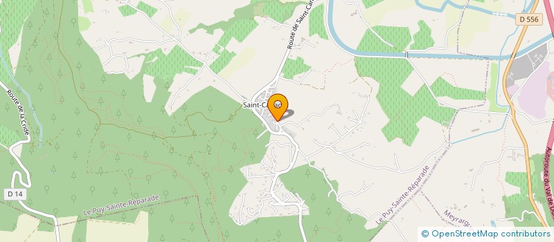 localisation de l'entreprise TROIS POINT ZERO  LE PUY-SAINTE-REPARADE