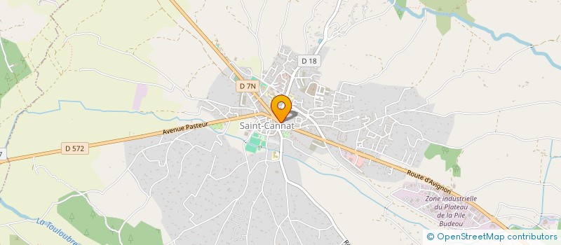 localisation de l'entreprise TROIS POTES  SAINT-CANNAT