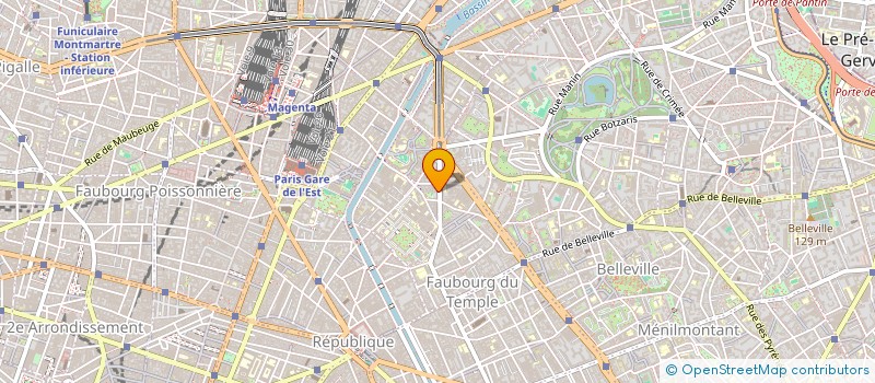 localisation de l'entreprise TROIS POTES à PARIS