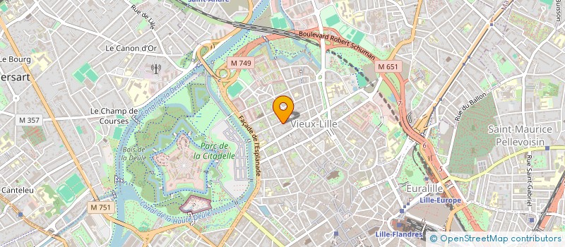 localisation de l'entreprise TROIS QUATRE CINQ NEUF à LILLE