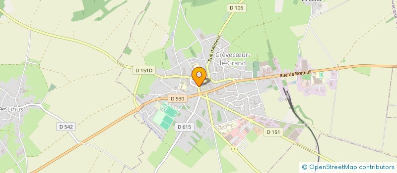 localisation de l'entreprise TROIS R  CREVECUR-LE-GRAND