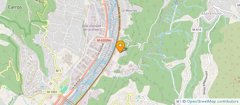 localisation de l'entreprise TROIS R CONSULTANTS  CASTAGNIERS