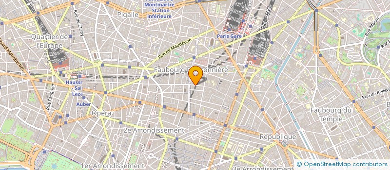 localisation de l'entreprise TROIS ROSES PRODUCTIONS à PARIS