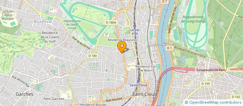localisation de l'entreprise TROIS SINGES EN ETE à SAINT-CLOUD