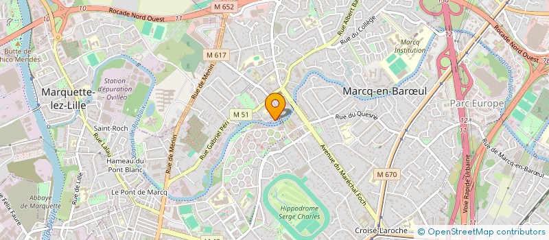 localisation de l'entreprise TROIS SOEURS INVESTISSEMENTS  MARCQ-EN-BARUL