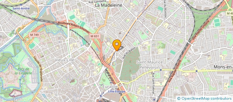 localisation de l'entreprise TROIS TO à LILLE