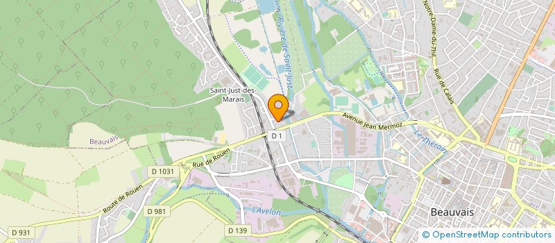 localisation de l'entreprise TROIS TOURS DANS LE BOIS  BEAUVAIS