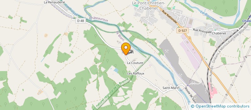 localisation de l'entreprise TROISAL INDUSTRIES à THENAY