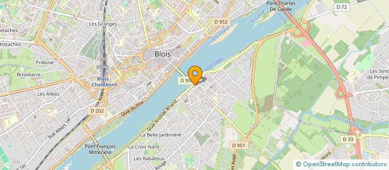 localisation de l'entreprise TROISEF  BLOIS