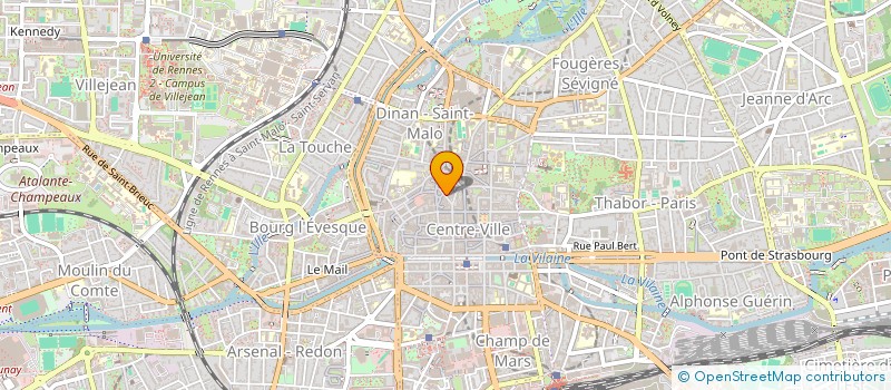localisation de l'entreprise TROISIEME à RENNES