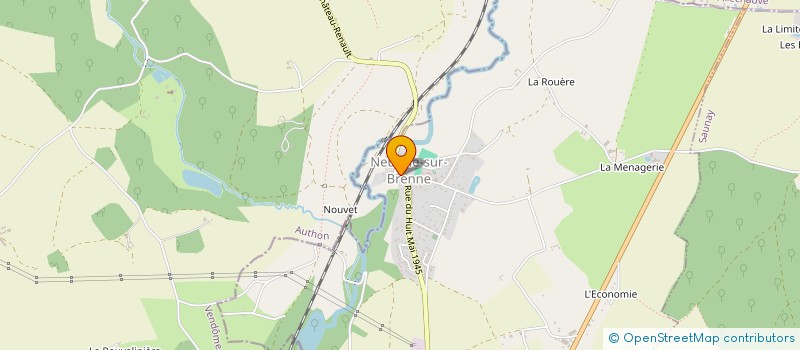 localisation de l'entreprise TROISIEME AGE HERMITOIS  LES HERMITES