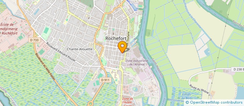 localisation de l'entreprise TROISIEME AUTEUR à ROCHEFORT