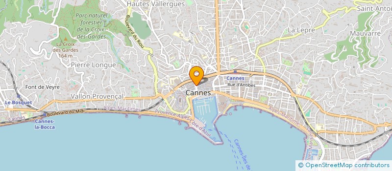 localisation de l'entreprise TROISIEME BRIN à CANNES