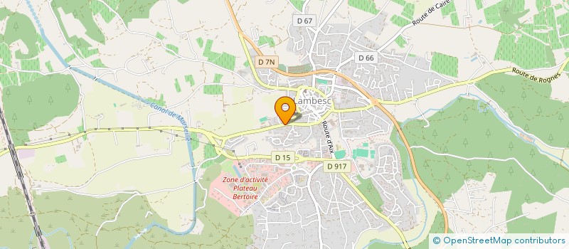 localisation de l'entreprise TROISIEME ECOUTE  LAMBESC