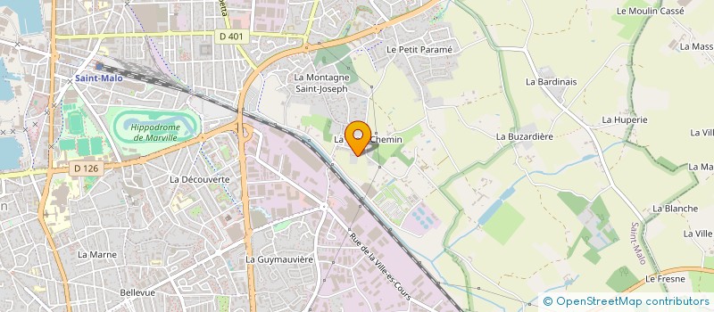 localisation de l'entreprise TROISIEME ETAGE à SAINT-MALO