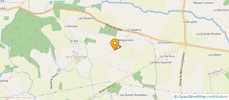 localisation de l'entreprise TROISIEME GROUP à LE CHALANGE