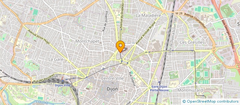 localisation de l'entreprise TROISIEME REPUBLIQUE à DIJON