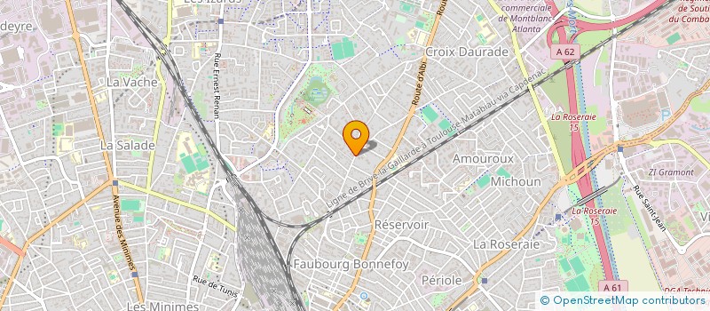 localisation de l'entreprise TROISM à TOULOUSE