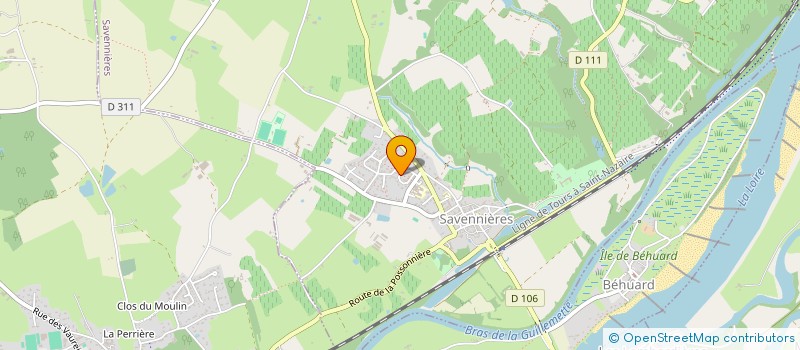 localisation de l'entreprise TROISMURS  SAVENNIERES