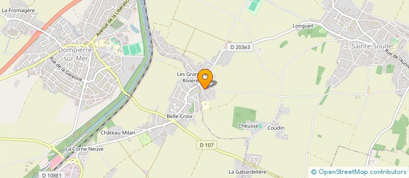 localisation de l'entreprise TROISOCTOBRE  SAINTE-SOULLE