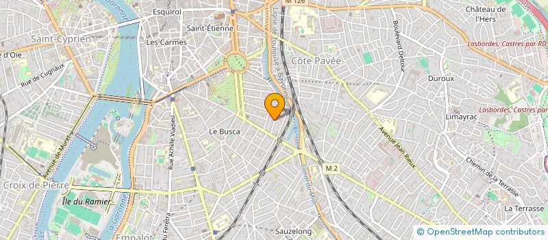 localisation de l'entreprise TROISOEURS  TOULOUSE