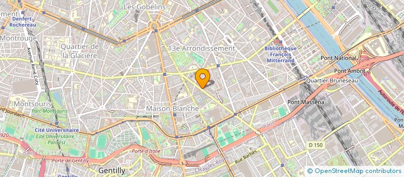 localisation de l'entreprise TROISOR à PARIS