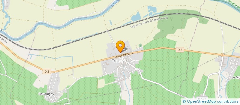 localisation de l'entreprise TROISSY VITI  TROISSY