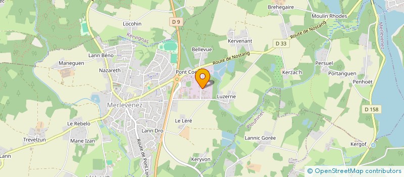 localisation de l'entreprise TROKEREZH & SCIES  MERLEVENEZ