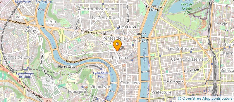 localisation de l'entreprise TROKSON à LYON