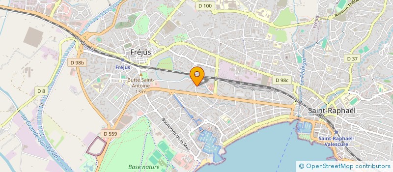 localisation de l'entreprise TROLEZ à FREJUS