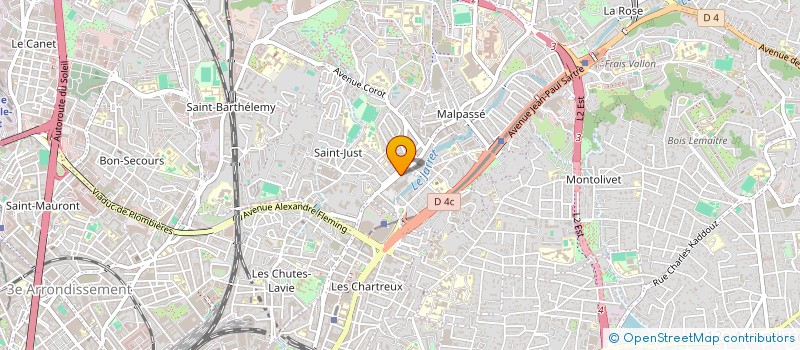 localisation de l'entreprise TROLI à MARSEILLE