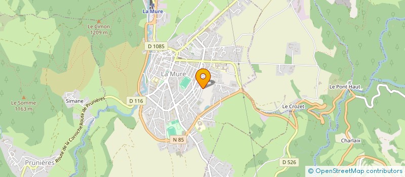 localisation de l'entreprise TROLL TEAM TRIATHLON  LA MURE