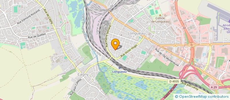 localisation de l'entreprise TROLL THEATRE ROLISTIQUE D OPERATIONS LUDIQUES ET LOUFOQUES  LONGUEAU