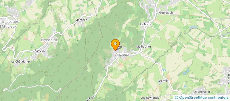 localisation de l'entreprise TROLLHUSENE  VINZIEUX